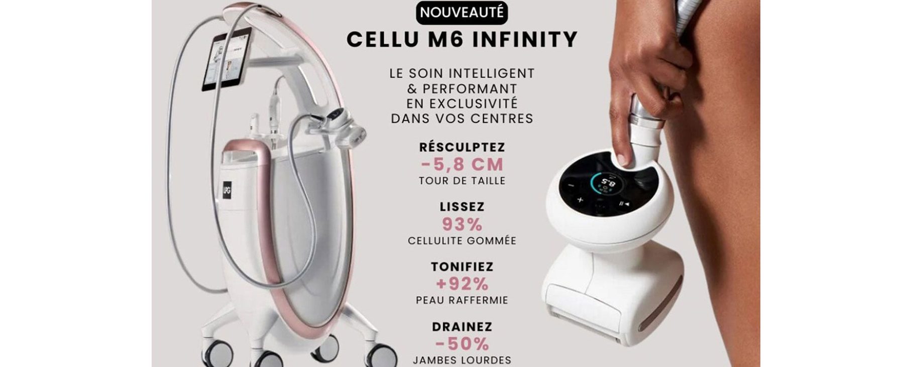 Le Cellu M6 Infinity de LPG